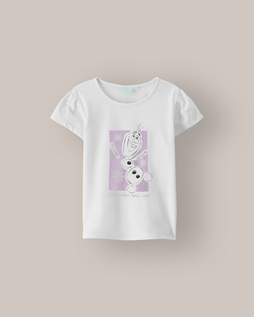 Playera Manga Corta Olaf